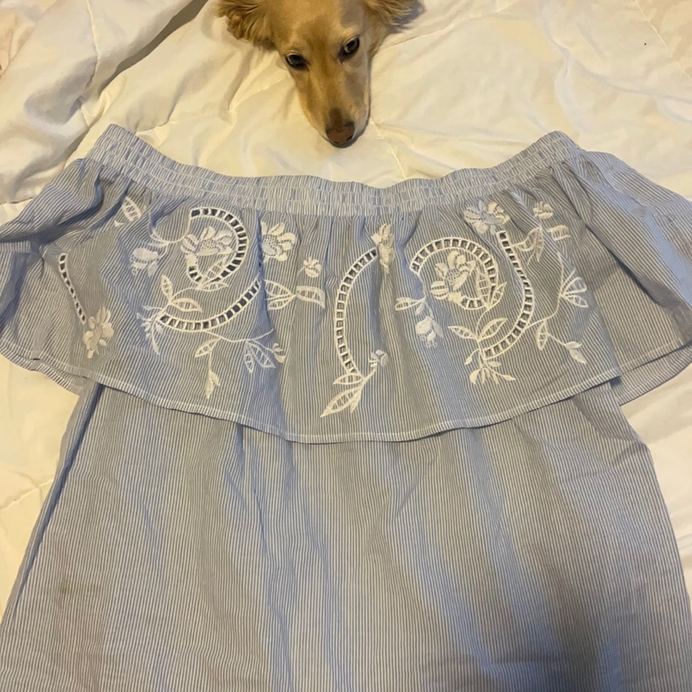 Off the shoulder blouse